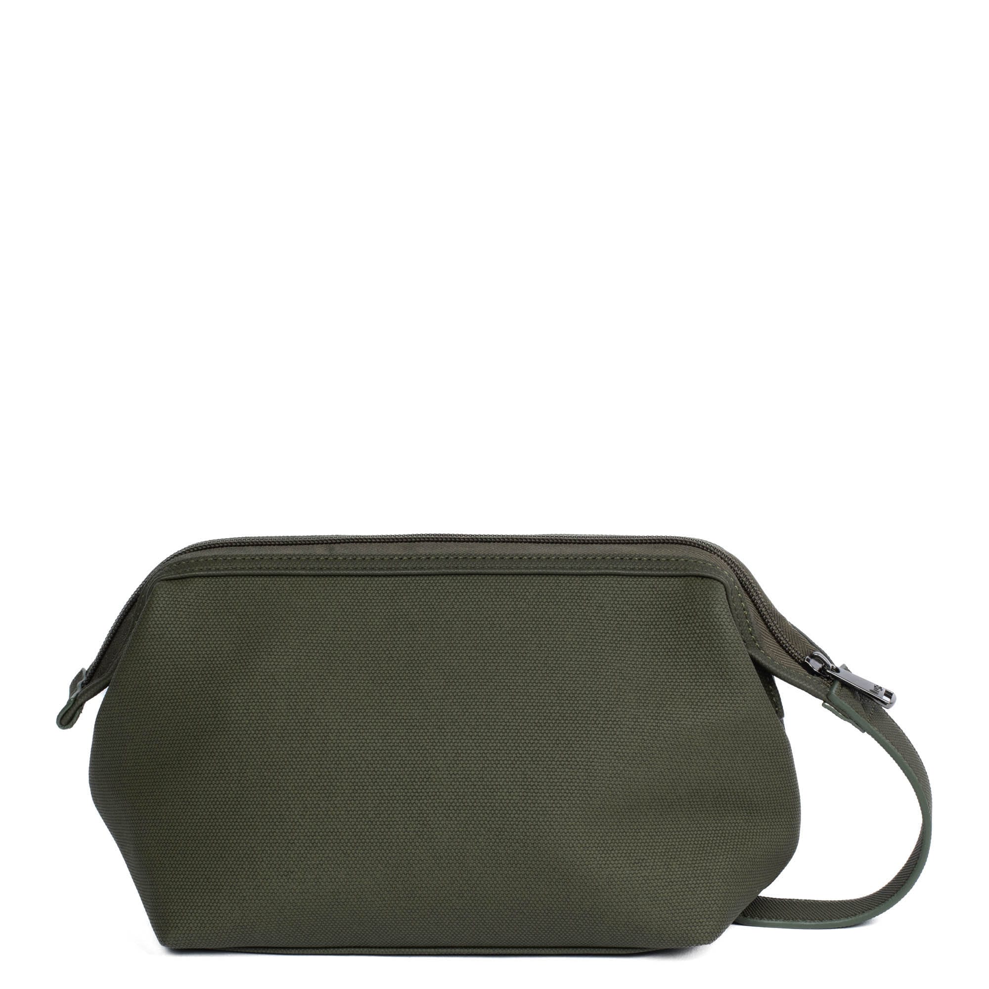 Via Matte Luxe VL Toiletry Case - - ViaMatteLuxeVL_OliveGreen_04